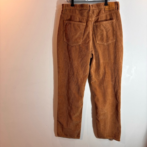 DENIM FORUM Sz 31 The Joni High Rise Loose Corduroy Trousers Pants - Picture 7 of 10